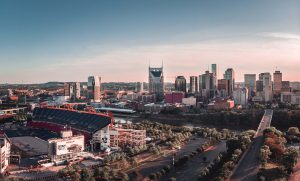 image of the downtown nashville skyline